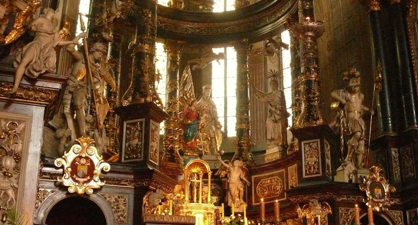 Ołtarz główny kościoła św. Stanisława i św. Wacława w Świdnicy, wybitne dzieło śląskiego baroku