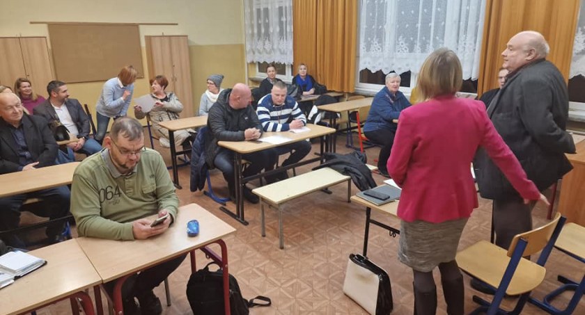 Spotkanie rady dzielnicy. Fot. Facebook/Rada Dzielnicy Brzęczkowice i Słupna