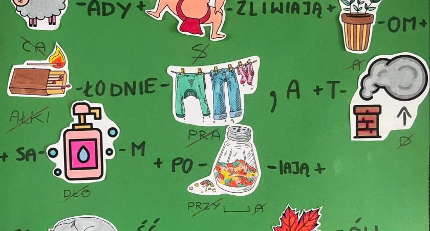 Rebus wykonany przez Julię Bożek