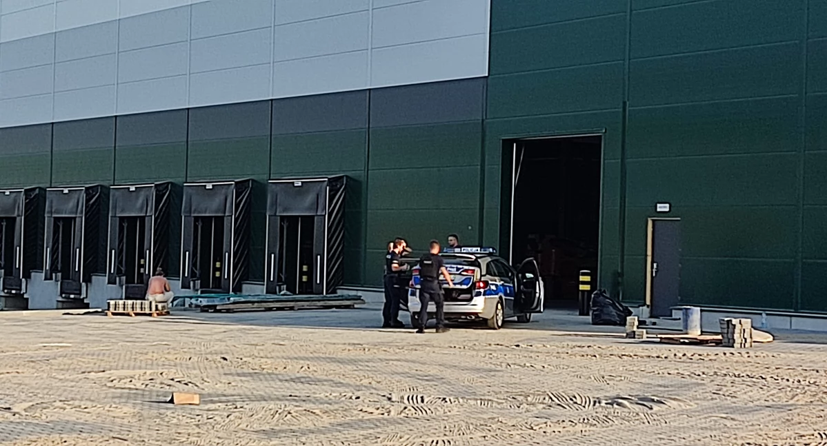 NEWS, Wypadek podczas montażowych - zdjęcie, fotografia