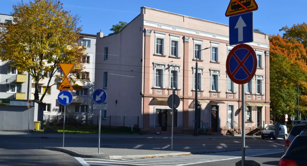 NEWS, oznakowanie Bytomskiej zasady kierowców - zdjęcie, fotografia