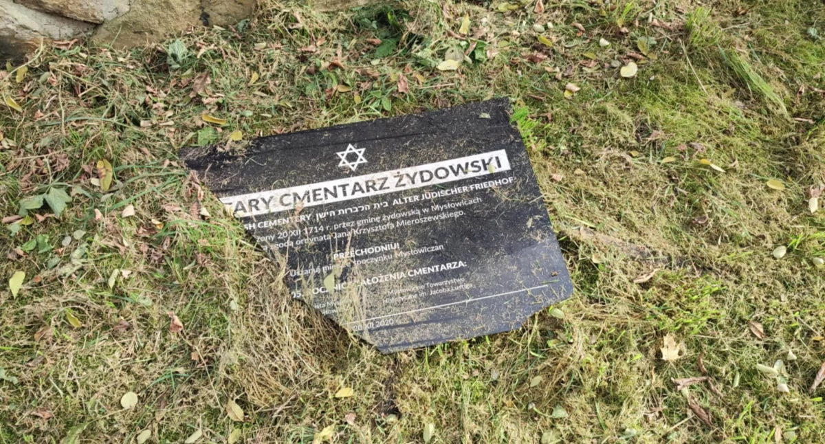 NEWS, Zdewastowali cmentarz żydowski Najmłodszy wandal miał - zdjęcie, fotografia