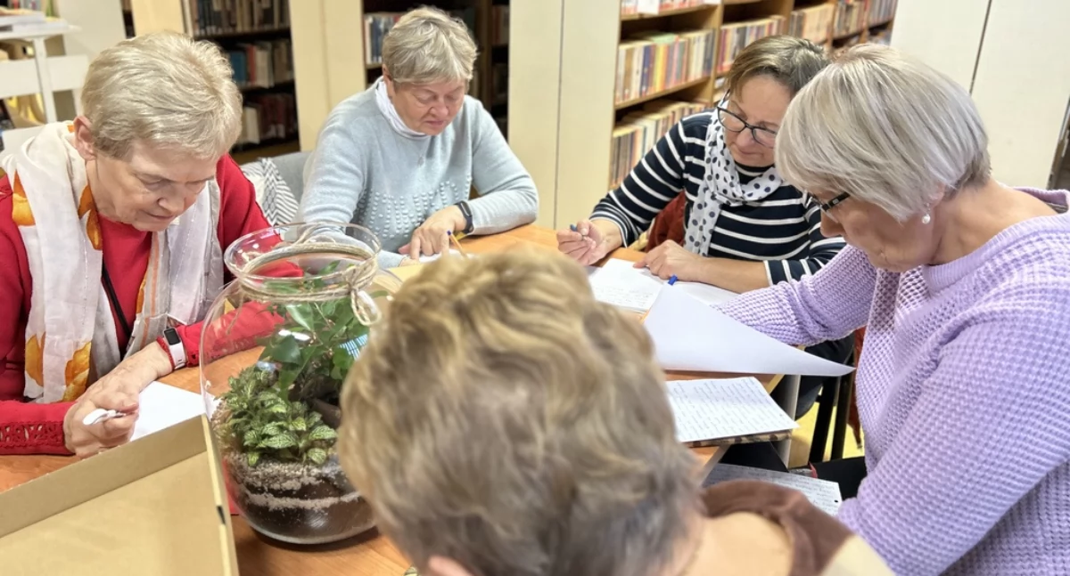 Wystawy, projekty, Leśne warsztaty seniorami - zdjęcie, fotografia
