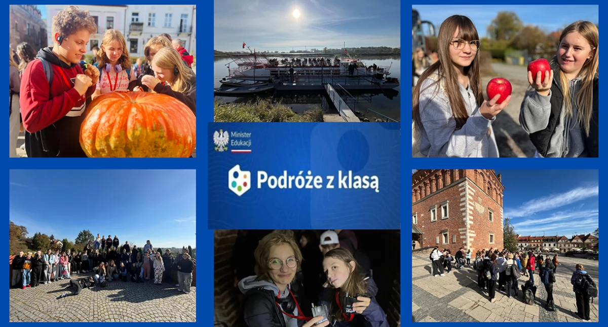 EDUKACJA, Podróżowali z klasą siódmoklasiści z SP2 Imielin w Sandomierzu - zdjęcie, fotografia