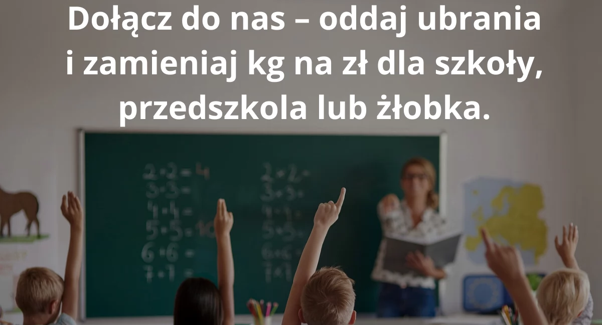 ECO, Używane ubrania wagę złota Stena Recycling Ubrania Do Oddania wspierają polskie placówki edukacyjne - zdjęcie, fotografia