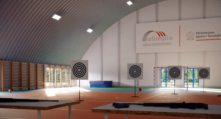 Wizualizacja hali. Źródło Ministerstwo Sportu i Turystyki 