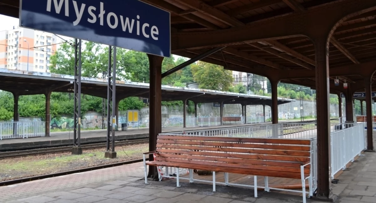 NEWS, PKP PLK wyremontuje perony stacji Mysłowice - zdjęcie, fotografia