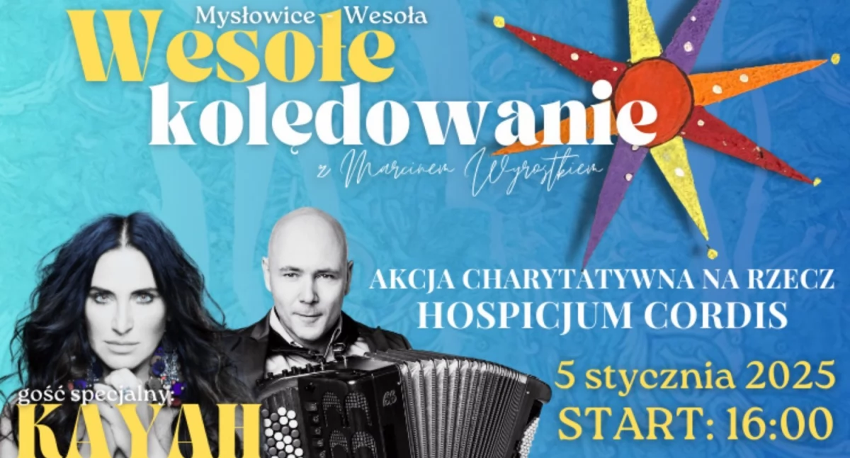 Koncerty i muzyka, Wesołe Kolędowanie Wesołej Marcinem Wyrostkiem Kayah - zdjęcie, fotografia