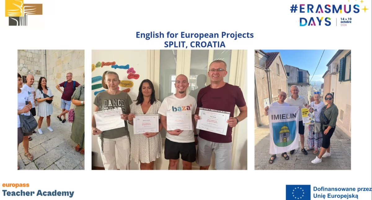 EDUKACJA, Projekt Erasmus+ „Think Global Local” w Szkole Podstawowej Imielnie długofalowe efekty które inspirują do dalszego działania - zdjęcie, fotografia