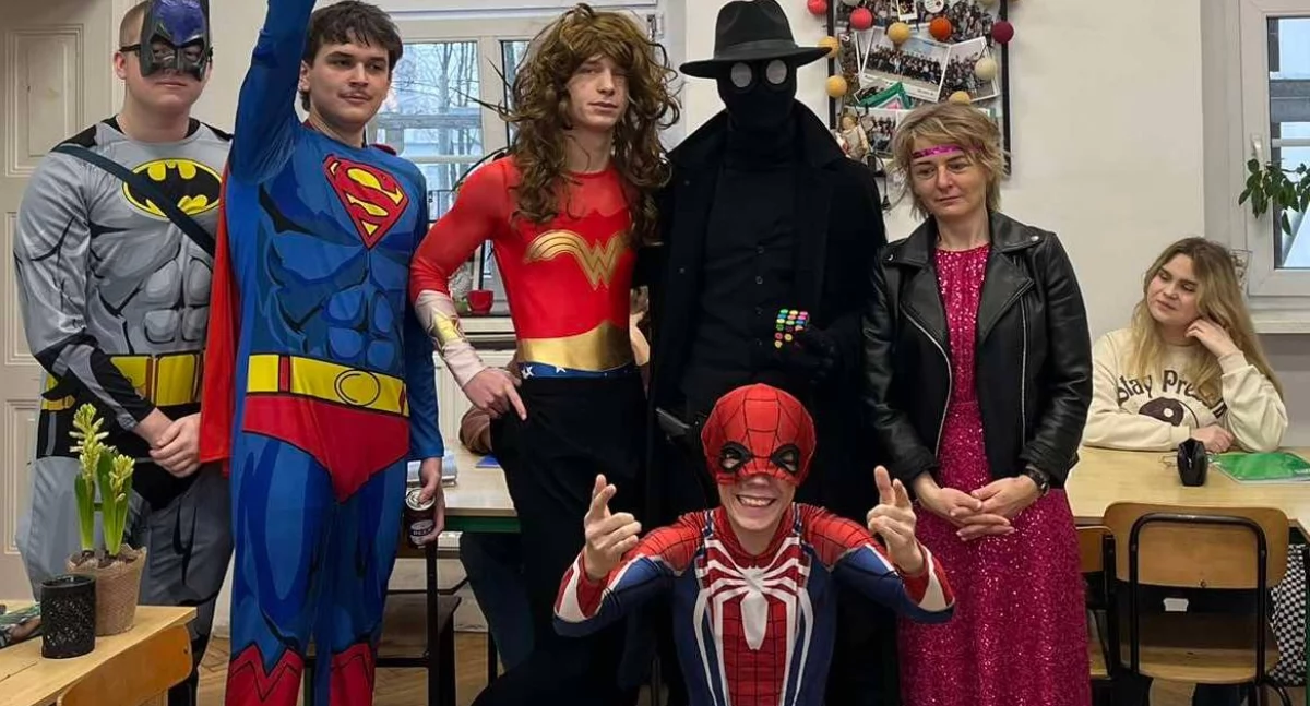 EDUKACJA, Dzień Maturzysty Mysłowicach karnawał fantazji uśmiechu! - zdjęcie, fotografia