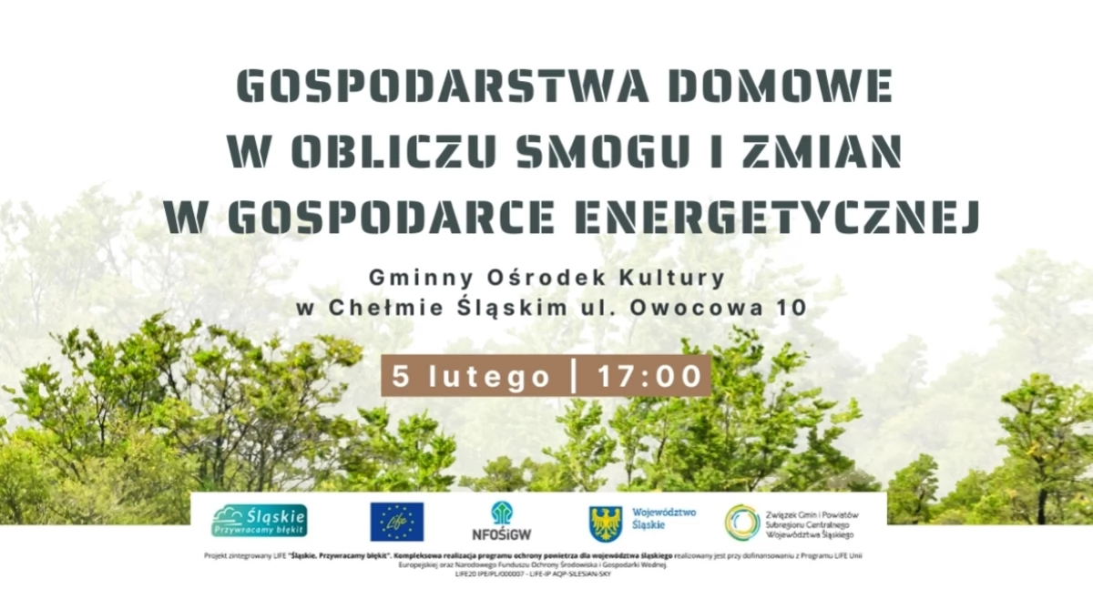 ECO, Gospodarstwa domowe w obliczu smogu wykład mieszkańców - zdjęcie, fotografia