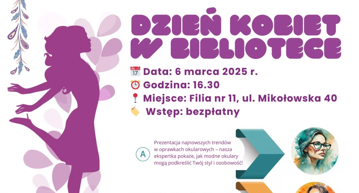 Rozrywka, Dzień Kobiet bibliotece pełen inspiracji piękna relaksu - zdjęcie, fotografia