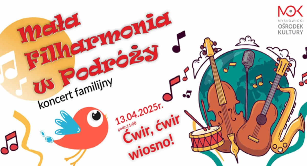 Koncerty i muzyka, Mała Filharmonia Podróży koncerty familijne - zdjęcie, fotografia