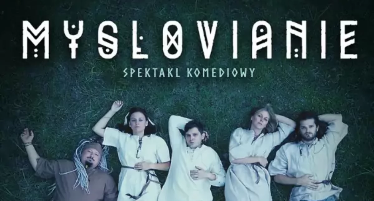 Rozrywka, Improwizowana komedia Myslovianie deskach Brzezinka - zdjęcie, fotografia