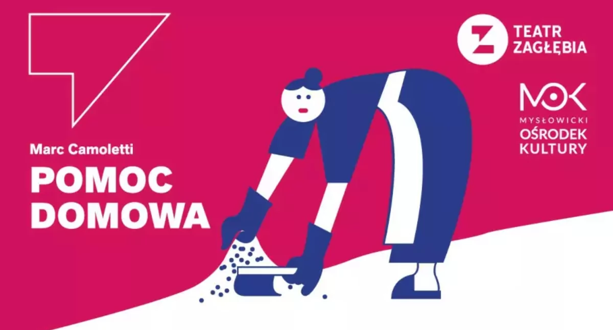 Rozrywka, Pomoc domowa spektakl komediowy Teatru Zagłębia Kinoteatrze Znicz - zdjęcie, fotografia