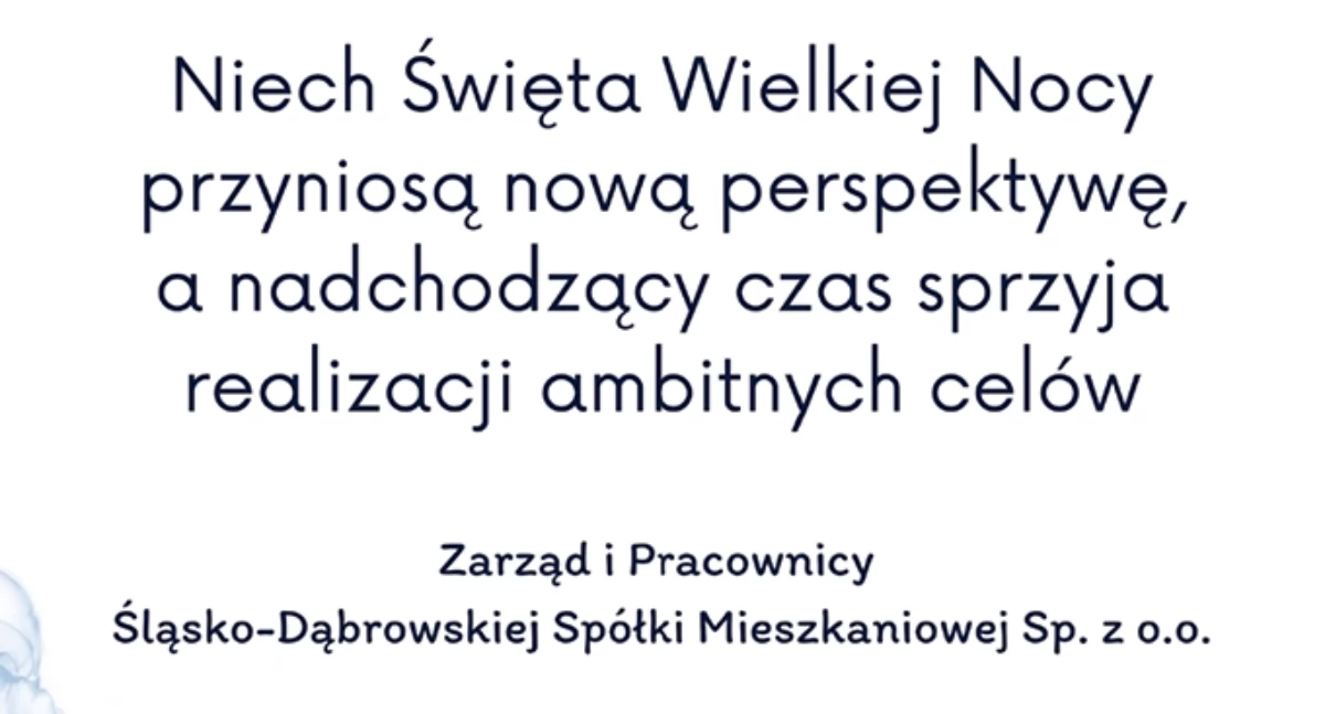 NEWS, Zarząd pracownicy Śląsko Dąbrowskiej Spółki Mieszkaniowej życzą wesołych świąt - zdjęcie, fotografia