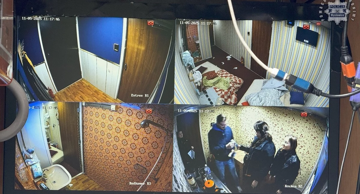 NEWS, Dramatyczne historie ofiar handlu ludźmi Escapetruck zatrzymał Parku Słupna - zdjęcie, fotografia