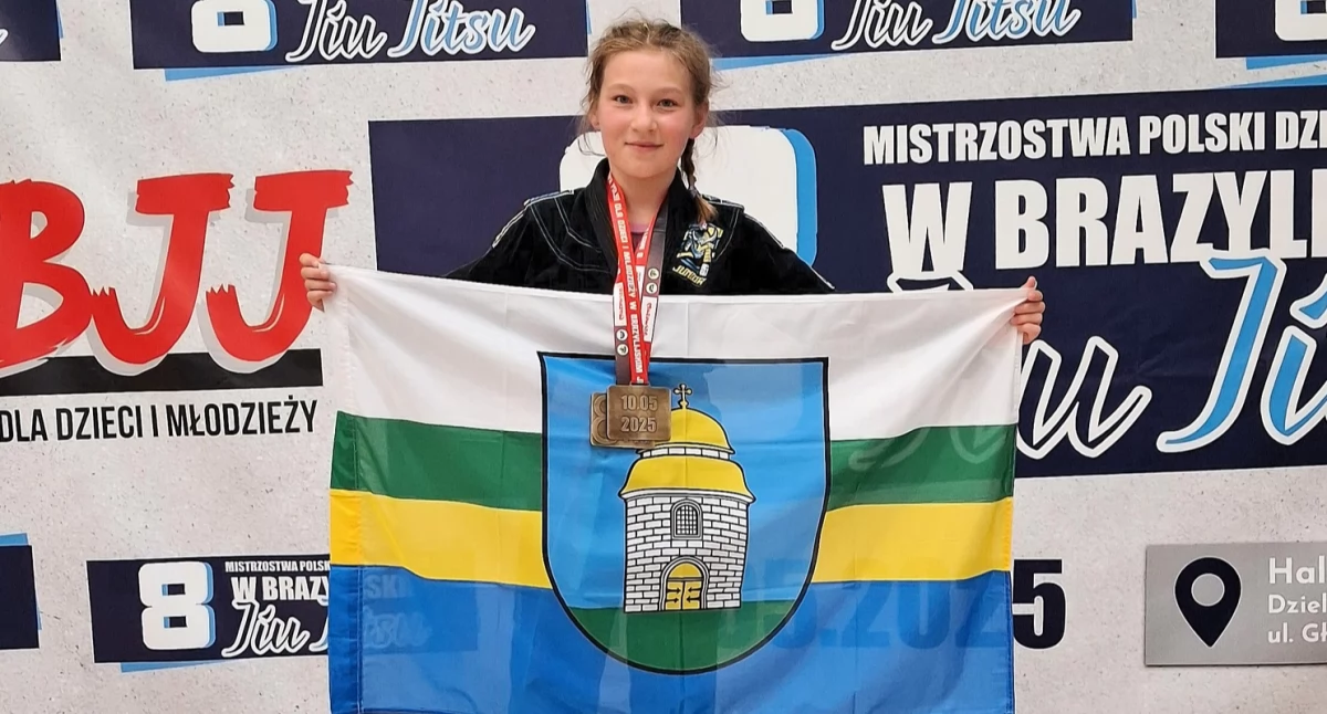 Judo, Podwójne mistrzostwo Polski młodej mieszkanki Imielina - zdjęcie, fotografia