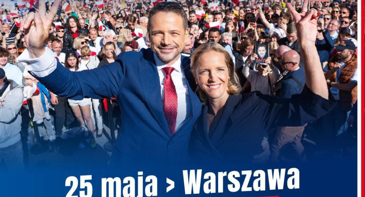 POLITYKA, Wielki Marsz Patriotów wspólny wyjazd Warszawy Mysłowic - zdjęcie, fotografia
