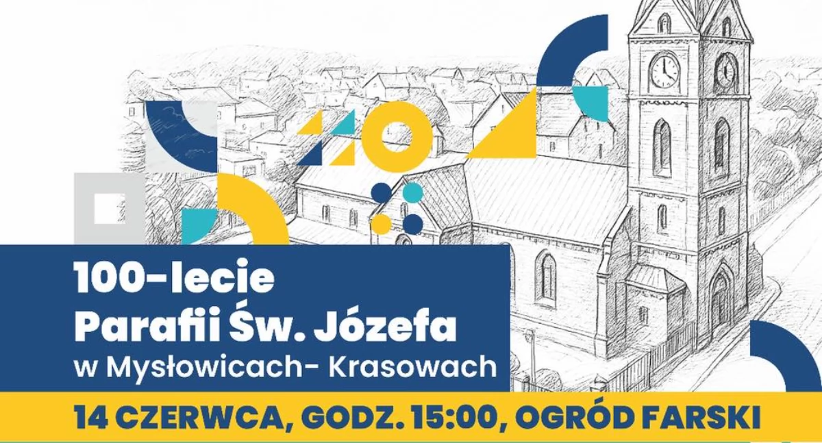 Rozrywka, lecie parafii Józefa Mysłowicach Krasowach wielkie świętowanie czerwca - zdjęcie, fotografia