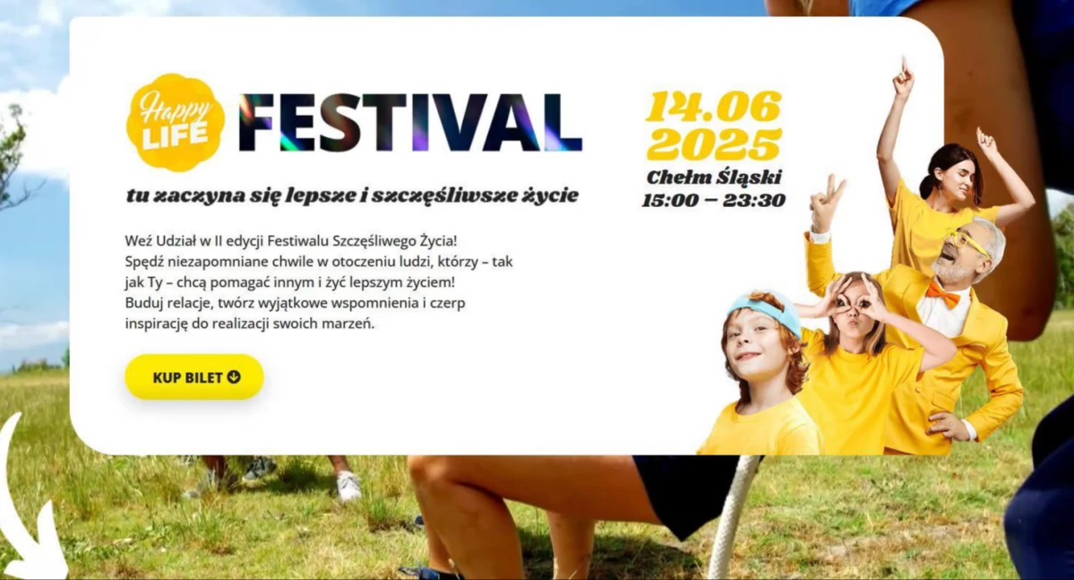 Rozrywka, Festiwal Szczęśliwego Życia - zdjęcie, fotografia