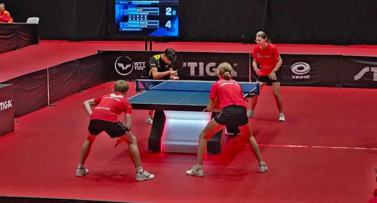 Tenis stołowy, Natalia Weronika Wszołek wystąpiły turnieju Norwegii - zdjęcie, fotografia