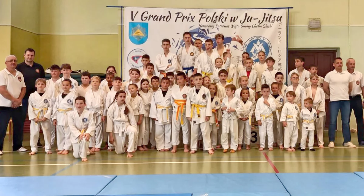 Judo, Grand Polski Jitsu sportowe emocje Chełmie Śląskim - zdjęcie, fotografia