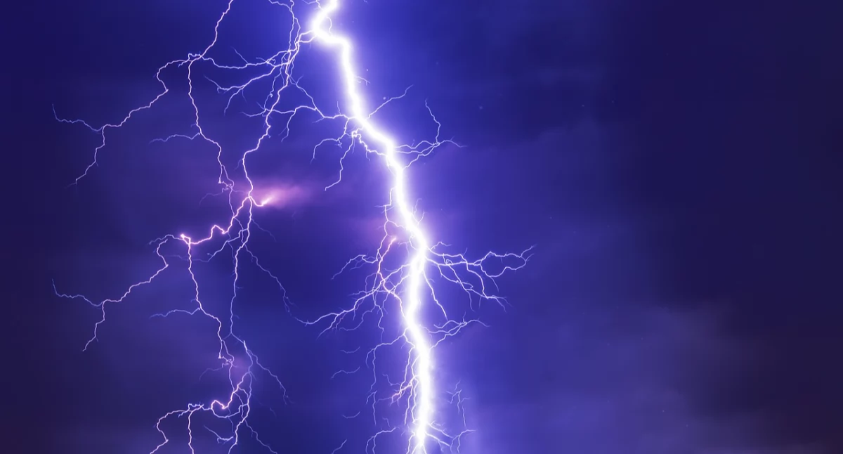 NEWS, Alert intensywne opady deszczu burze - zdjęcie, fotografia
