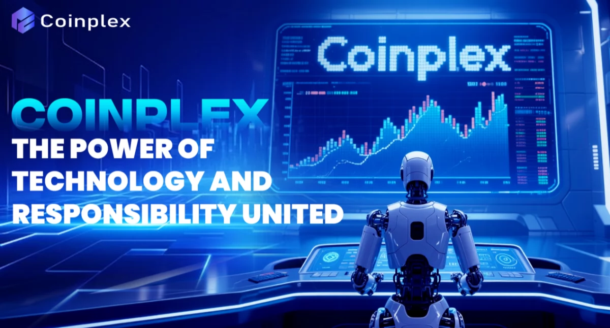 Informator gospodarczo reklamowy, Coinplex Siła technologii odpowiedzialności razem - zdjęcie, fotografia