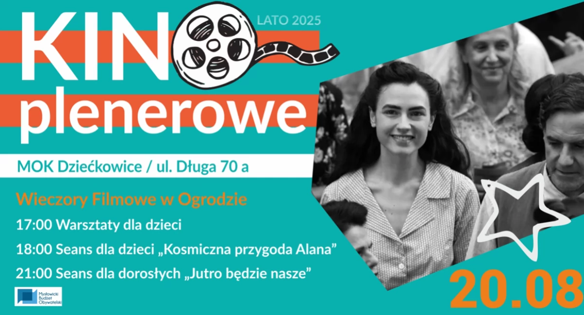 Rozrywka, Środa filmem Dziećkowicach - zdjęcie, fotografia
