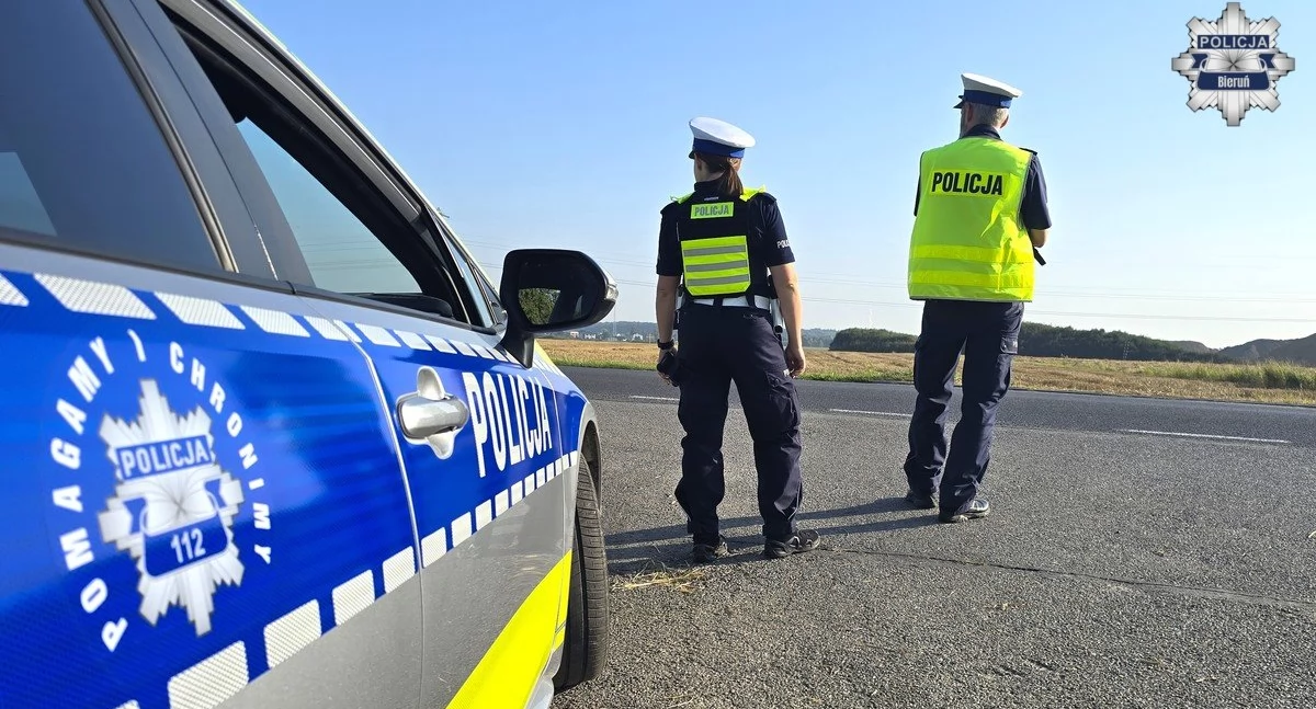 Komunikaty policji, Akcja „Prędkość” na drogach powiatu - zdjęcie, fotografia