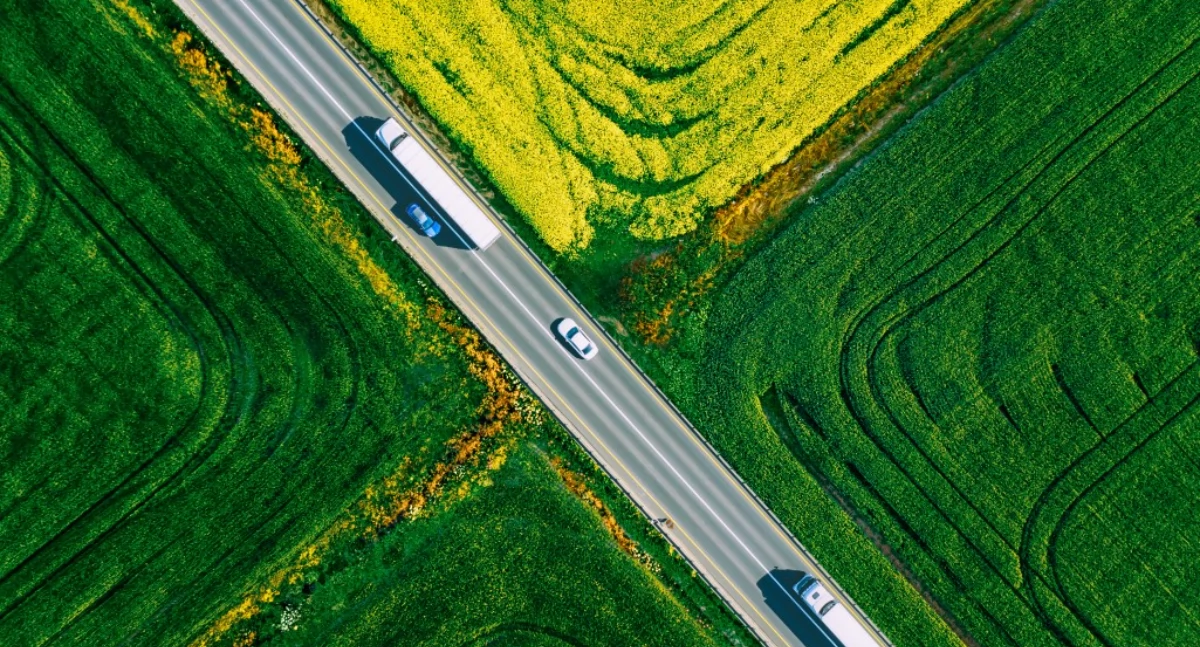 Informator gospodarczo reklamowy, Interesuje logistyka własne gospodarstwo Zobacz zostać spedytorem rolnikiem! - zdjęcie, fotografia