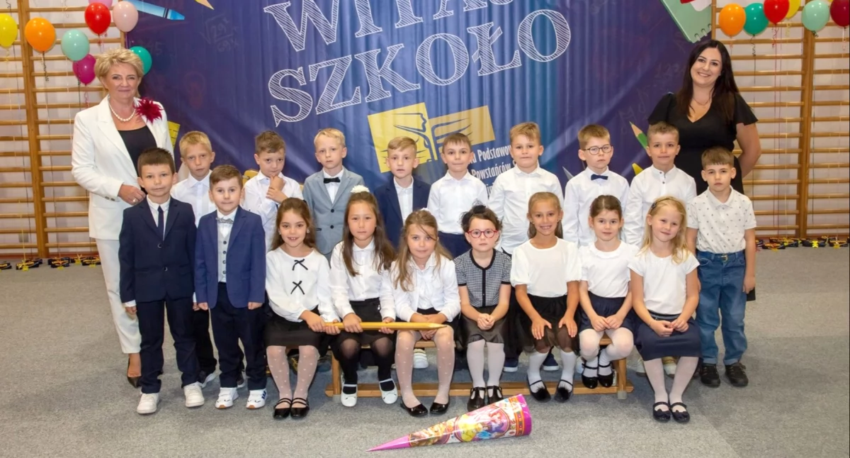 Klasa 1A 2025/26 Szkoła Podstawowa nr 1 w Imielinie im. Powstańców Śląskich