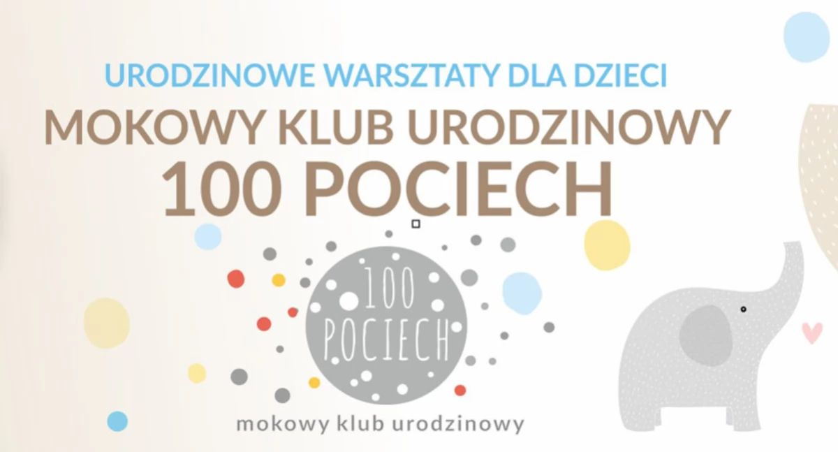 NEWS, Mokowy Urodzinowy POCIECH - zdjęcie, fotografia