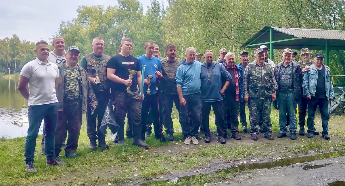 NEWS, Wędkarze Brzezinki walczyli puchar wójta Chełmu Śląskiego - zdjęcie, fotografia