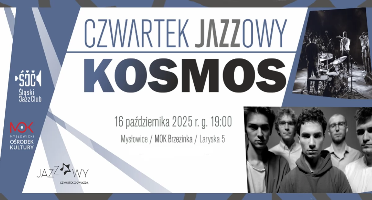 Koncerty i muzyka, Czwartek Jazzowy Brzezince Wystąpi Kosmos - zdjęcie, fotografia