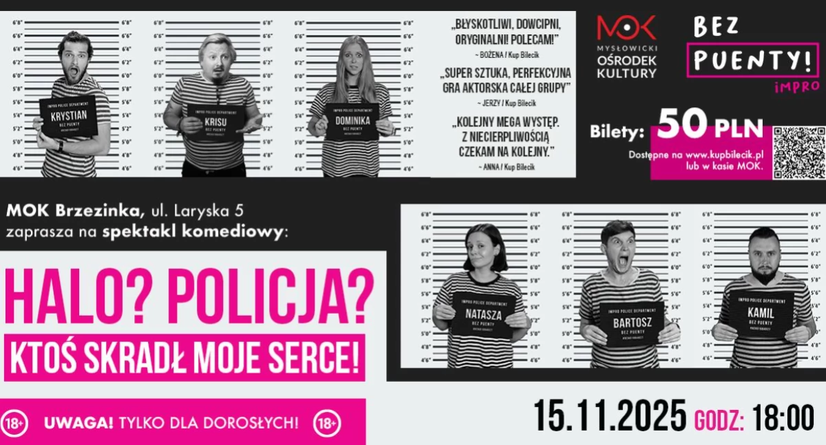 Rozrywka, Wieczór pełen śmiechu improwizacji baw się Puenty Impro - zdjęcie, fotografia