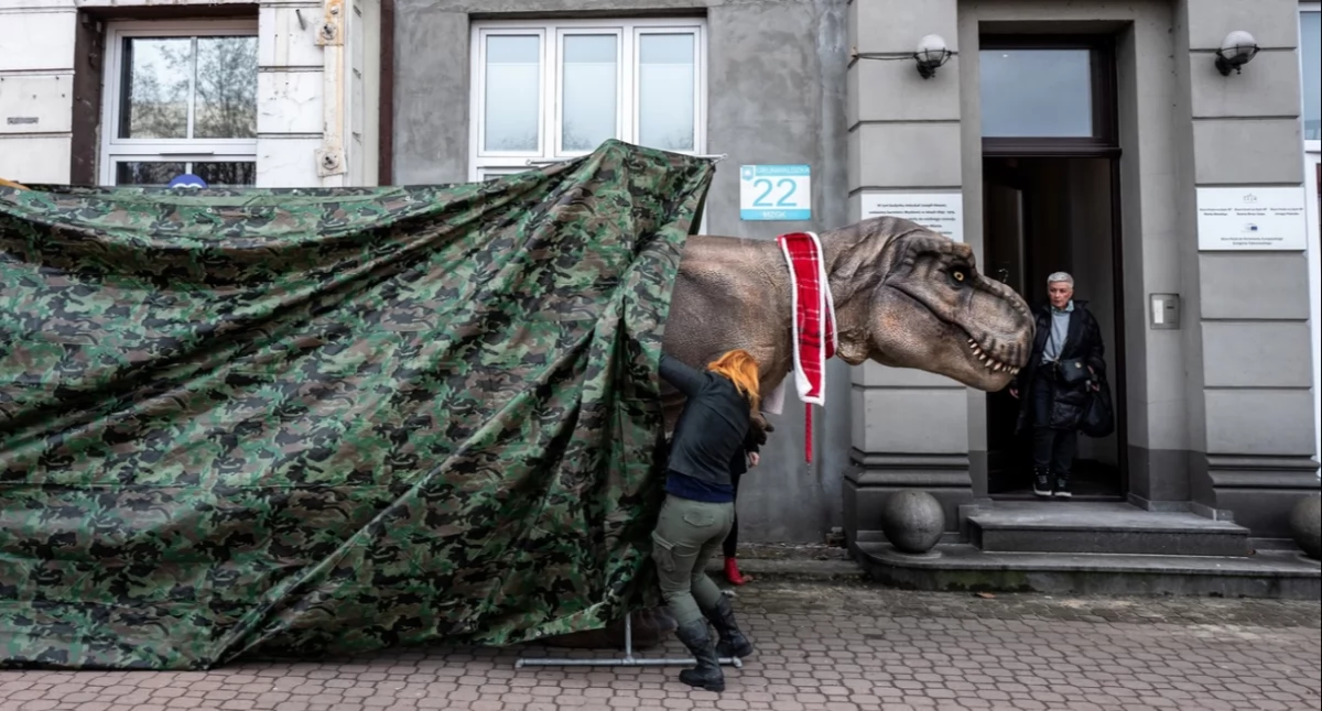 T-rex. Fot. Paweł Jędrusik