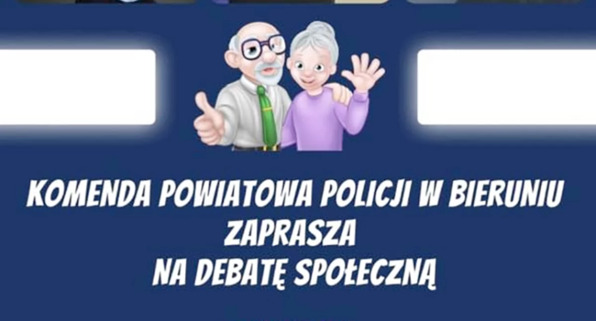 Komunikaty policji, Policja zaprasza seniorów debatę „Seniorze oszukać! Fałszywa tożsamość prawdziwe ryzyko” - zdjęcie, fotografia
