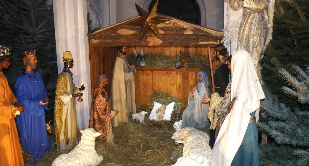 Stajenka w parafii Matki Bożej Bolesnej w Brzęczkowicach