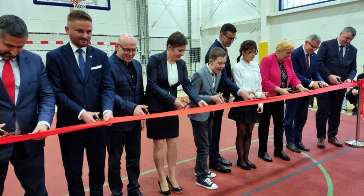 NEWS, sportowa Zespole Szkół Specjalnych oficjalnie otwarta - zdjęcie, fotografia
