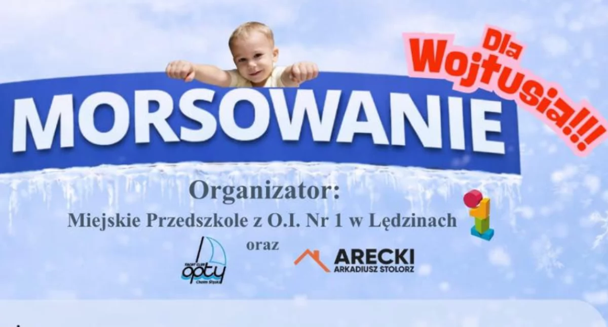 NEWS, Charytatywne morsowanie Wojtusia zalewem - zdjęcie, fotografia