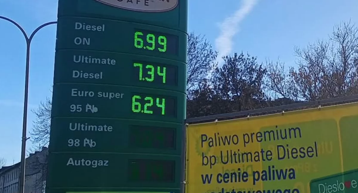 NEWS, kosztuje paliwo benzyny oleju napędowego Mysłowicach Gdzie najtaniej - zdjęcie, fotografia