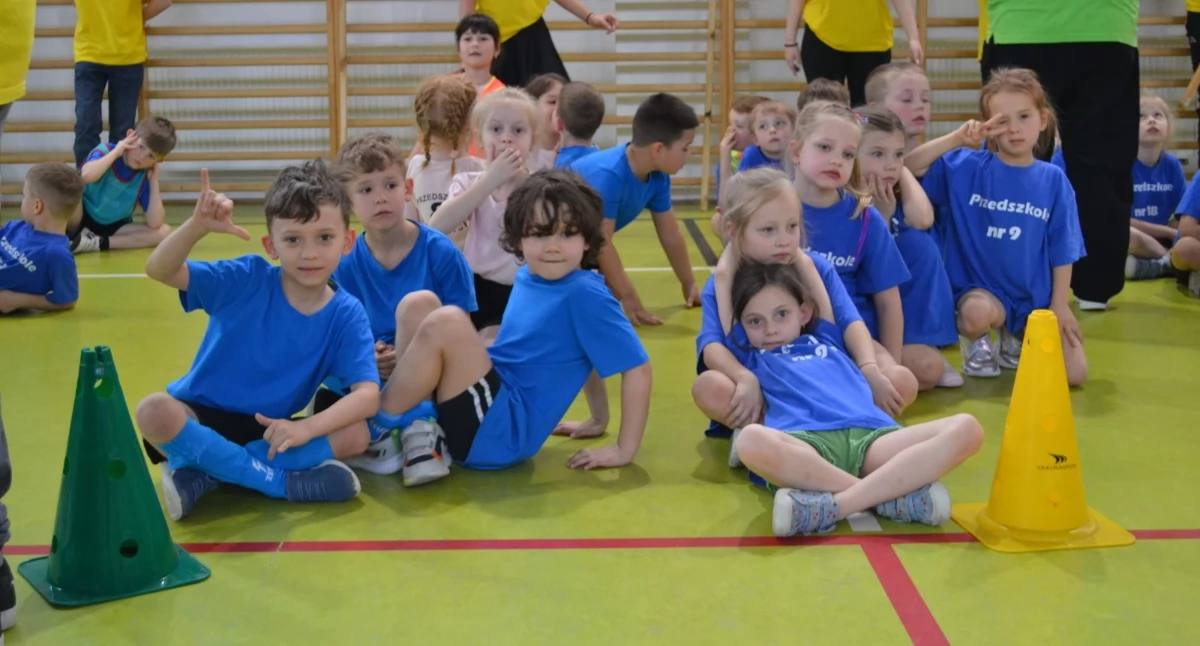 Inne sporty, sportowcy wielkie emocje Olimpiada Przedszkolaków Mysłowicach - zdjęcie, fotografia