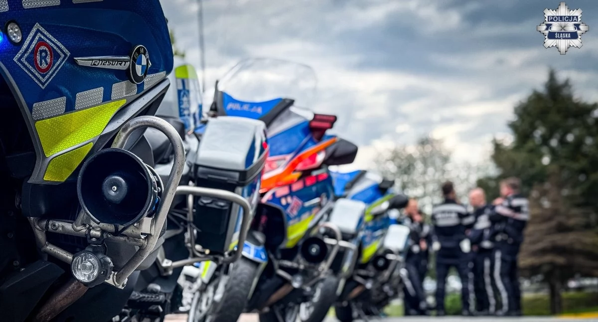 Komunikaty policji, Sezon motocyklowy blisko - zdjęcie, fotografia