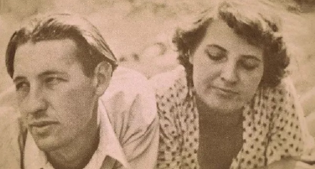Gabriela Obremba i Andrzej Wajda