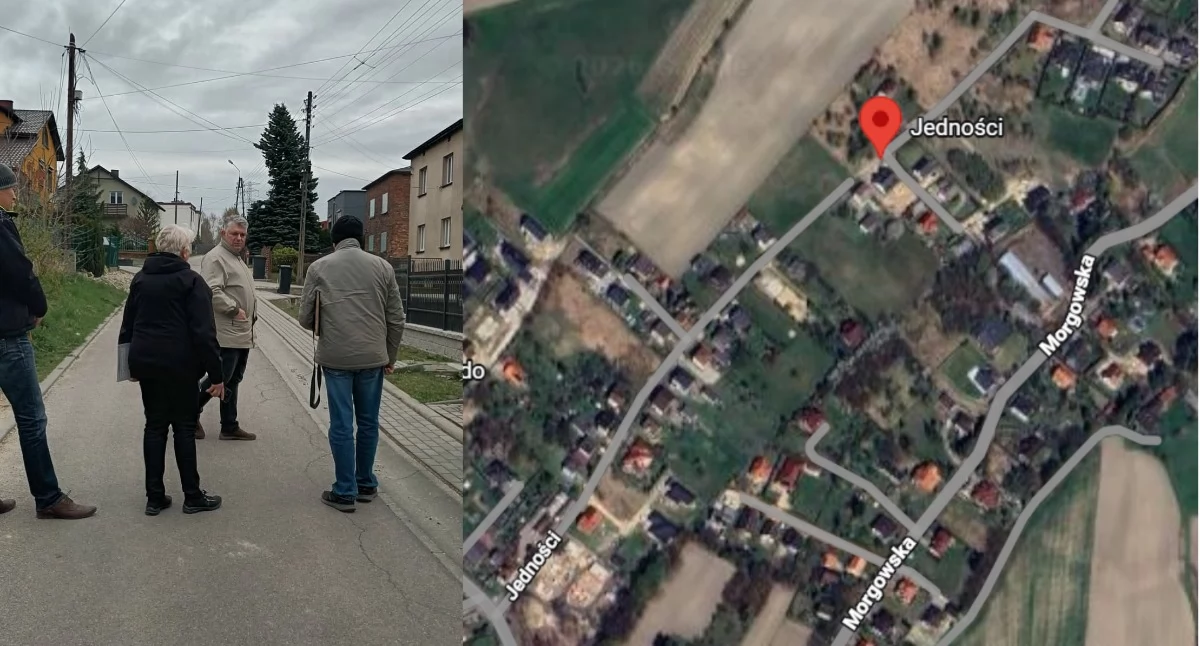 NEWS, Odbył przegląd gwarancyjny Jedności Wykonawca naprawić popękaną nawierzchnię - zdjęcie, fotografia