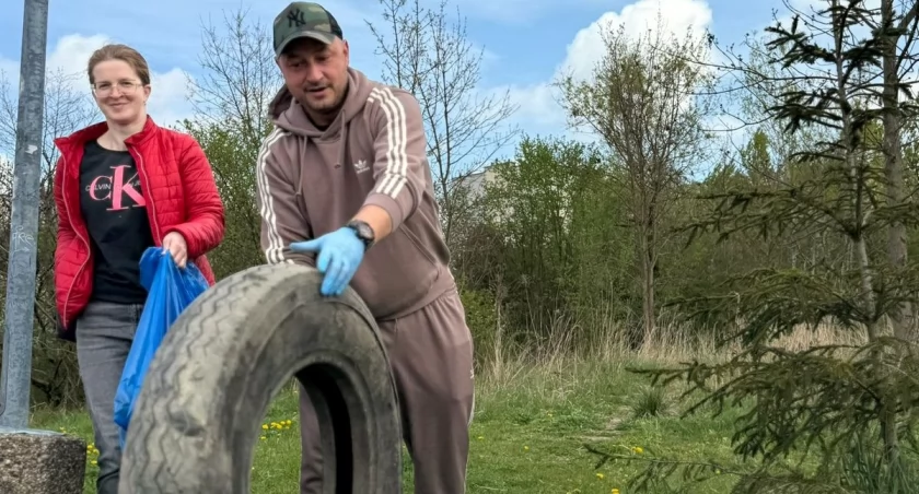 Na miejscu stawiła się spora grupa mysłowiczan