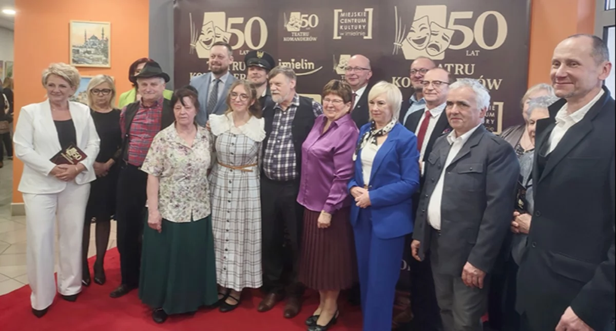 Sztuki sceniczne, Teatr Komanderów Imielina obchodził złoty jubileusz - zdjęcie, fotografia