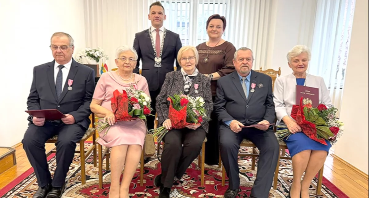 SAMORZĄD, Złote diamentowe Chełmie Śląskim - zdjęcie, fotografia